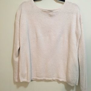Barely worn off white sweater